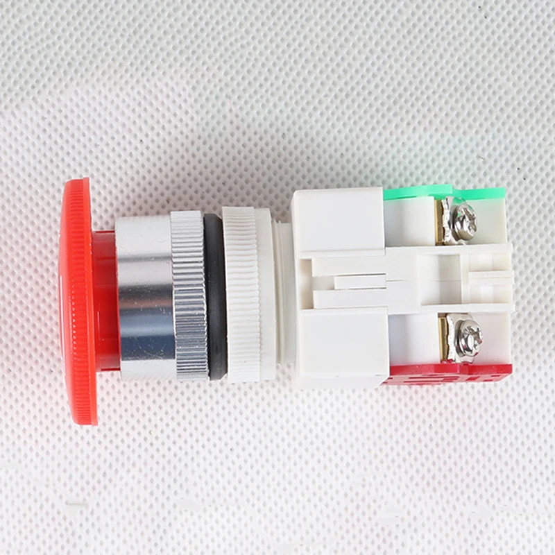 YOLO 22mm self locking mushroom button switch reset emergency push | Обустройство дома