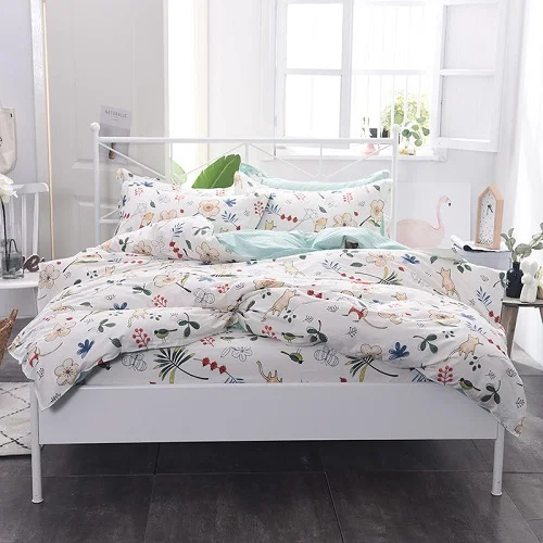 Bedding set 2 Детский мягкий хлопковый комплект постельного белья для близнецов, полный комплект постельного белья, пододеяльник, пододеяльник, ropa de cama - Цвет: Bedding set 2