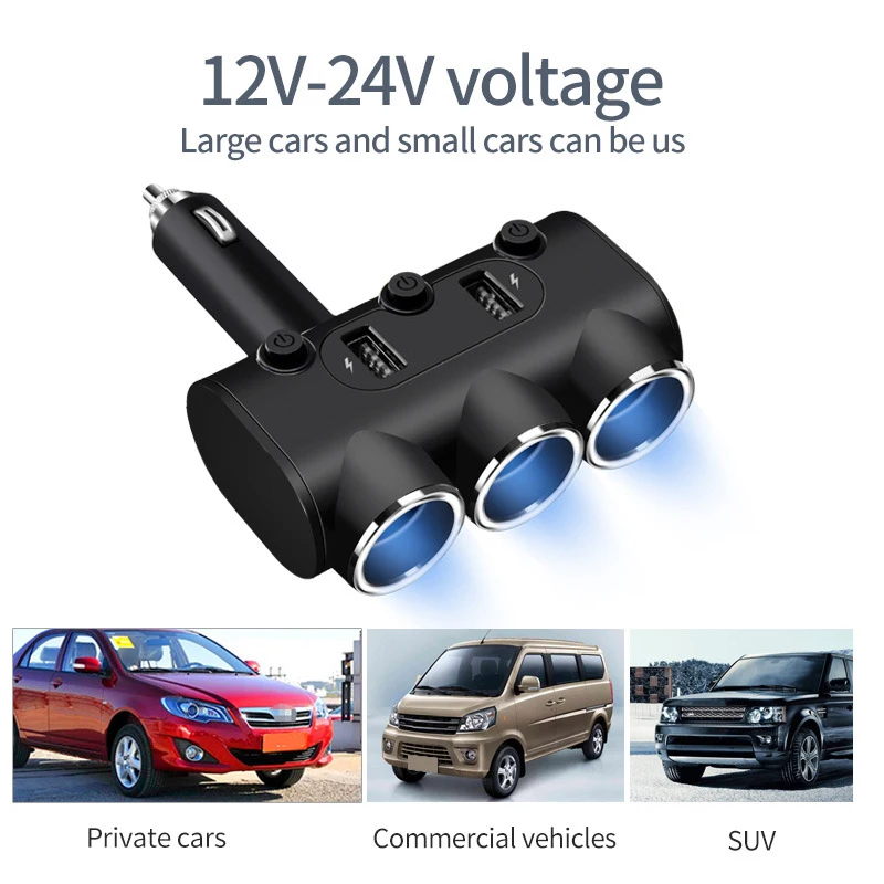 Thbelieve 2018 новые продукты 2 USB Автомобильные зарядные устройства 5V 2.1A Быстрая