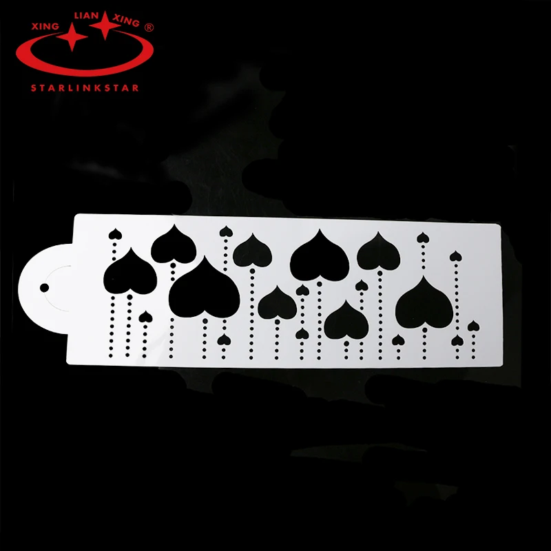 Подвесное сердце силиконовые инструменты для выпечки тортов силиконовый