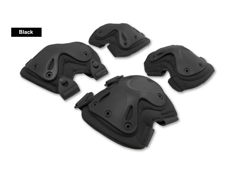 Армейские наколенники и налокотники полевого цвета FG с колпачком|acu army|army acuwoodland