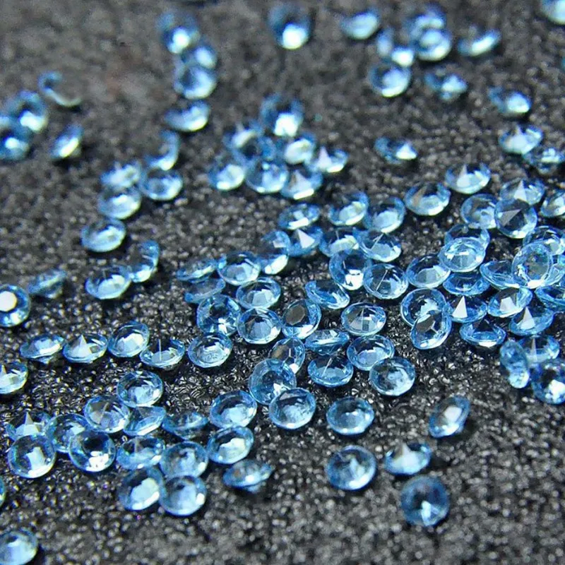1000 шт./упак. 4 5 мм 1/3ct Свадебные вечерние шения бордовые бриллианты конфетти