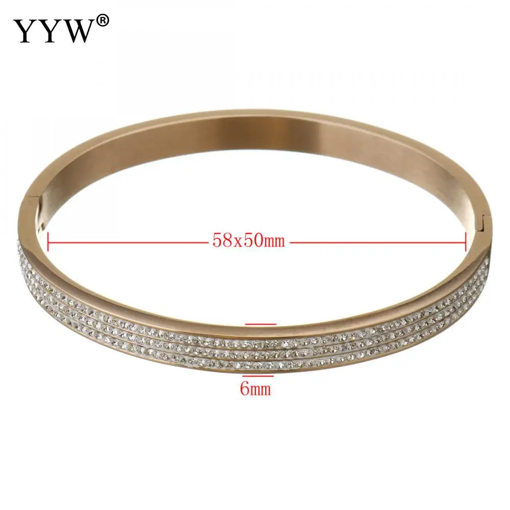 Браслеты из нержавеющей стали и браслеты для влюбленных пар браслет стразы