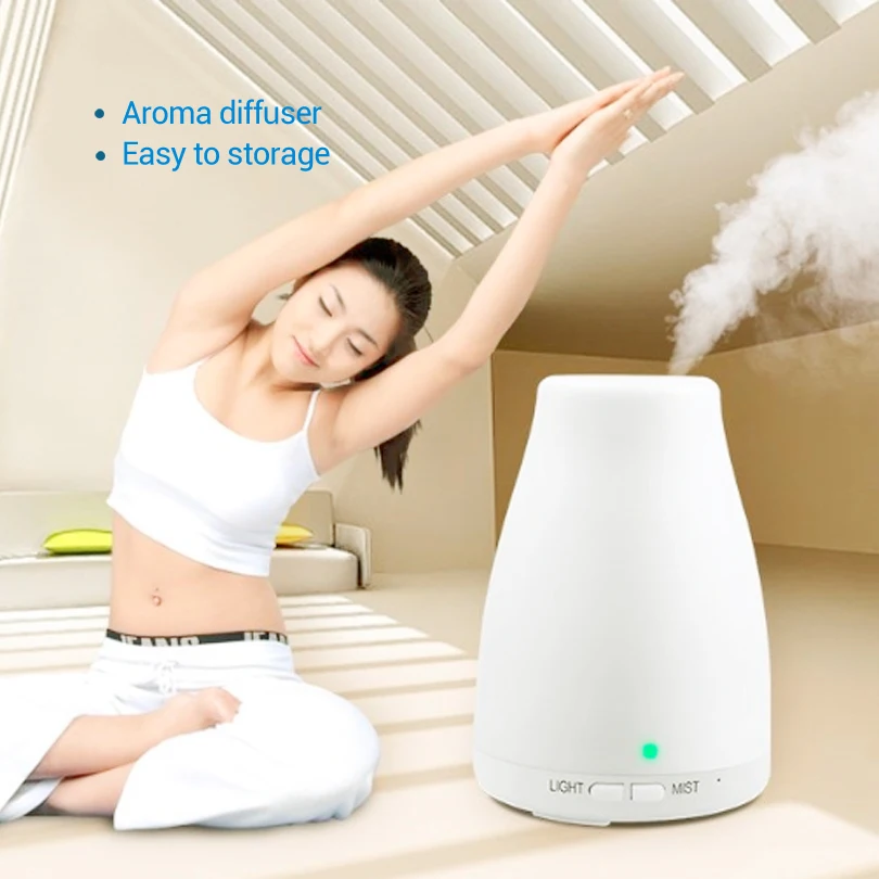 100 мл арома диффузор для эфирных масел ультразвуковой увлажнитель воздуха с 7