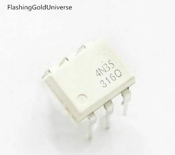 

100PCS-500PCS 4N35 DIP-6 IC New original