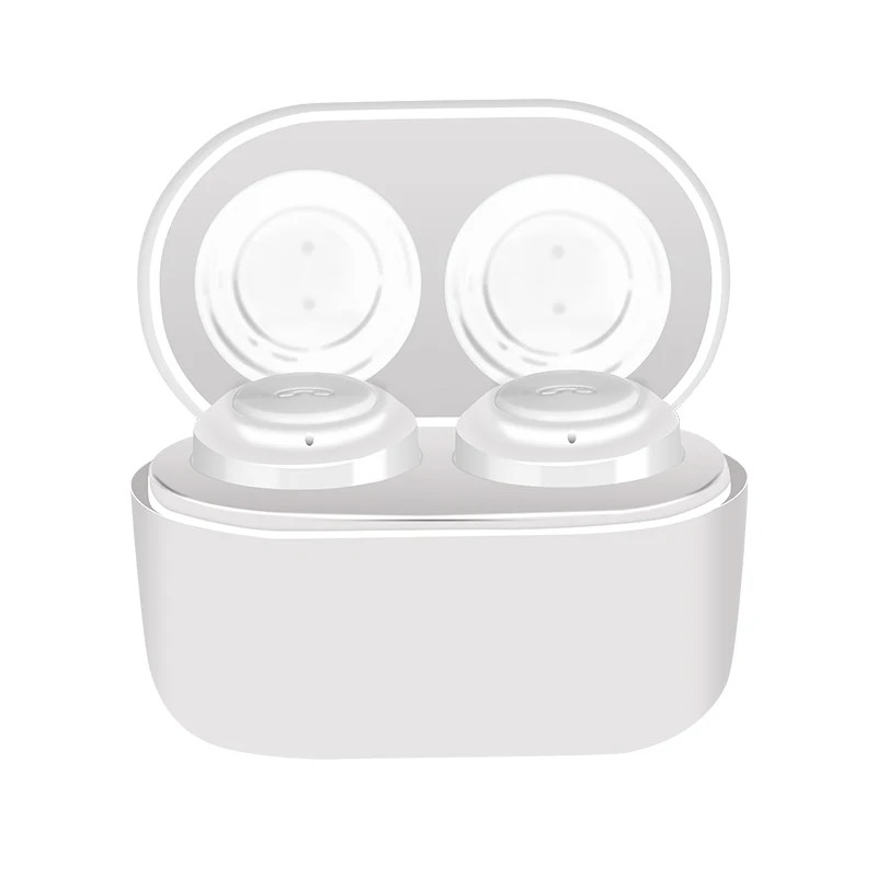 TWS наушники Bluetooth 5,0 Ture беспроводные наушники Hifi стерео водонепроницаемые мини спортивные наушники Earpods Музыкальная гарнитура - Цвет: F6 White