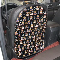 4466cm car seat back anti play mats color child floral anti dirty pad car accessories interior for keep clean car decoration
