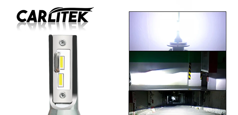 Carlitek CSP H7 Led H11 H4 H3 H1 фар автомобиля 9012 9006 9005 светодиодные лампы 12V 24V 8000LM 6000 К Авто противотуманных фар автомобиля источник света