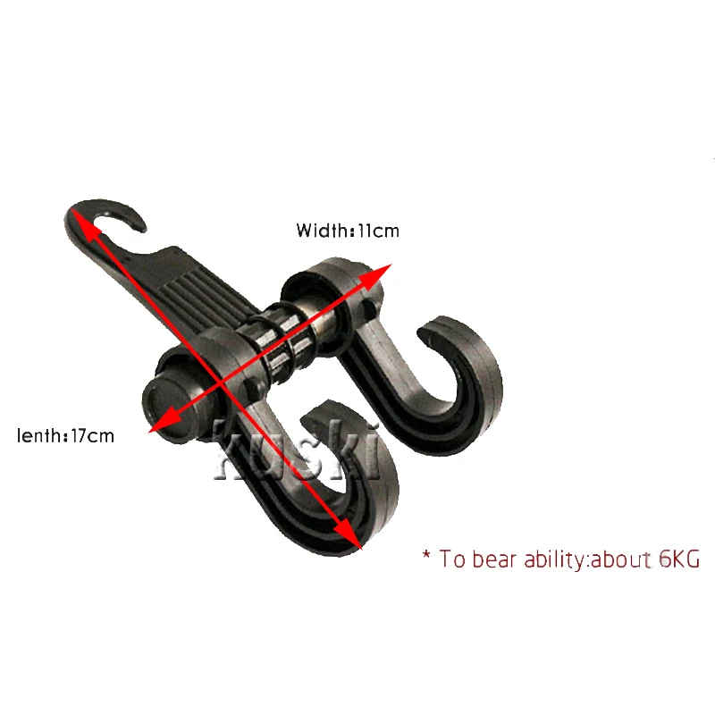 Backar Универсальный Автомобильный Стайлинг крючок на спинку сиденья повесить