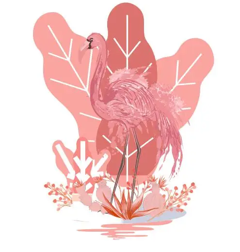 24pcs/set Custom Logo Acrylic Wedding Place Cards with Flamingo Personalized Clear Square Coaster Placemats Acrylic Place Cards