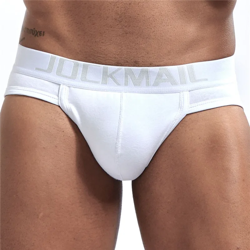 Трусы брифы JOCKMAIL мужские с карманом для пениса Брендовое нижнее белье геев