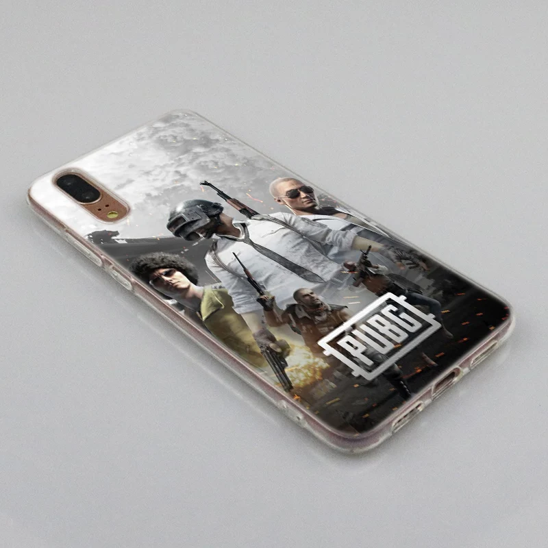Хит продаж мягкий силиконовый чехол для игры PUBG Huawei P30 P20 P10 P9 P8 Lite 2017 Pro Mini P Smart 2019 Plus