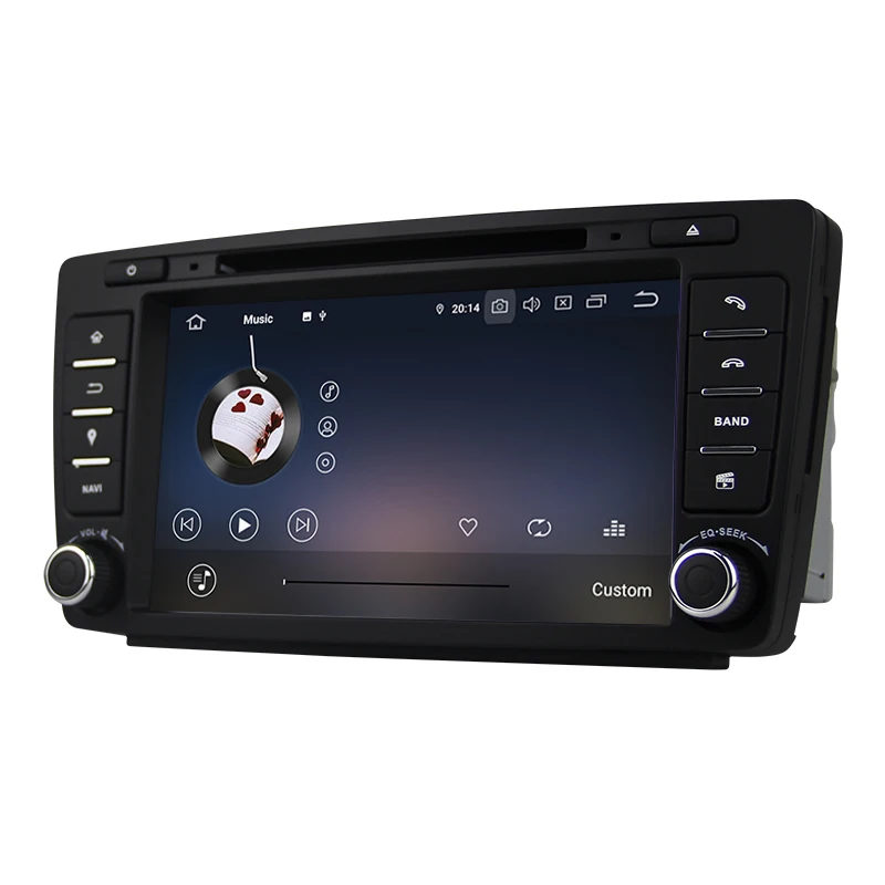 KSAOTU 8 &quotDAB + 4 г Android 9 0 DVD плеер автомобиля SD GPS для SKODA OCTAVIA | Автомобили и мотоциклы