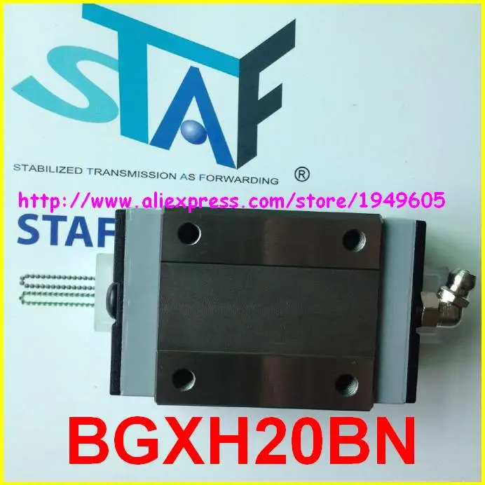 STAF линейный направляющий подшипник скольжения BGXH20BN слайдер|linear guide bearing|linear