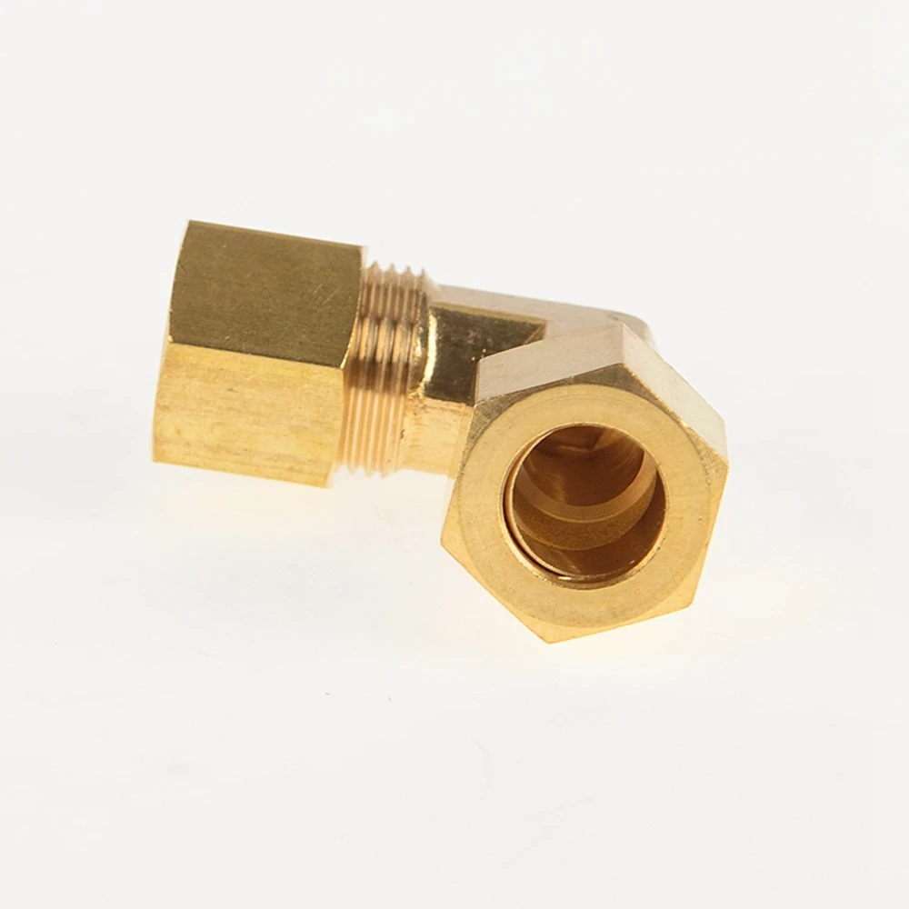 Латунный фитинг для шланга 2 шт 1/8 дюйма 3/16 1/4 5/16 3/8 компрессионная труба