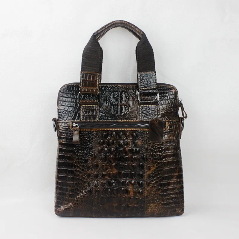 Kvky Ретро Пояса из натуральной кожи Для мужчин женская рука сумка Pattern