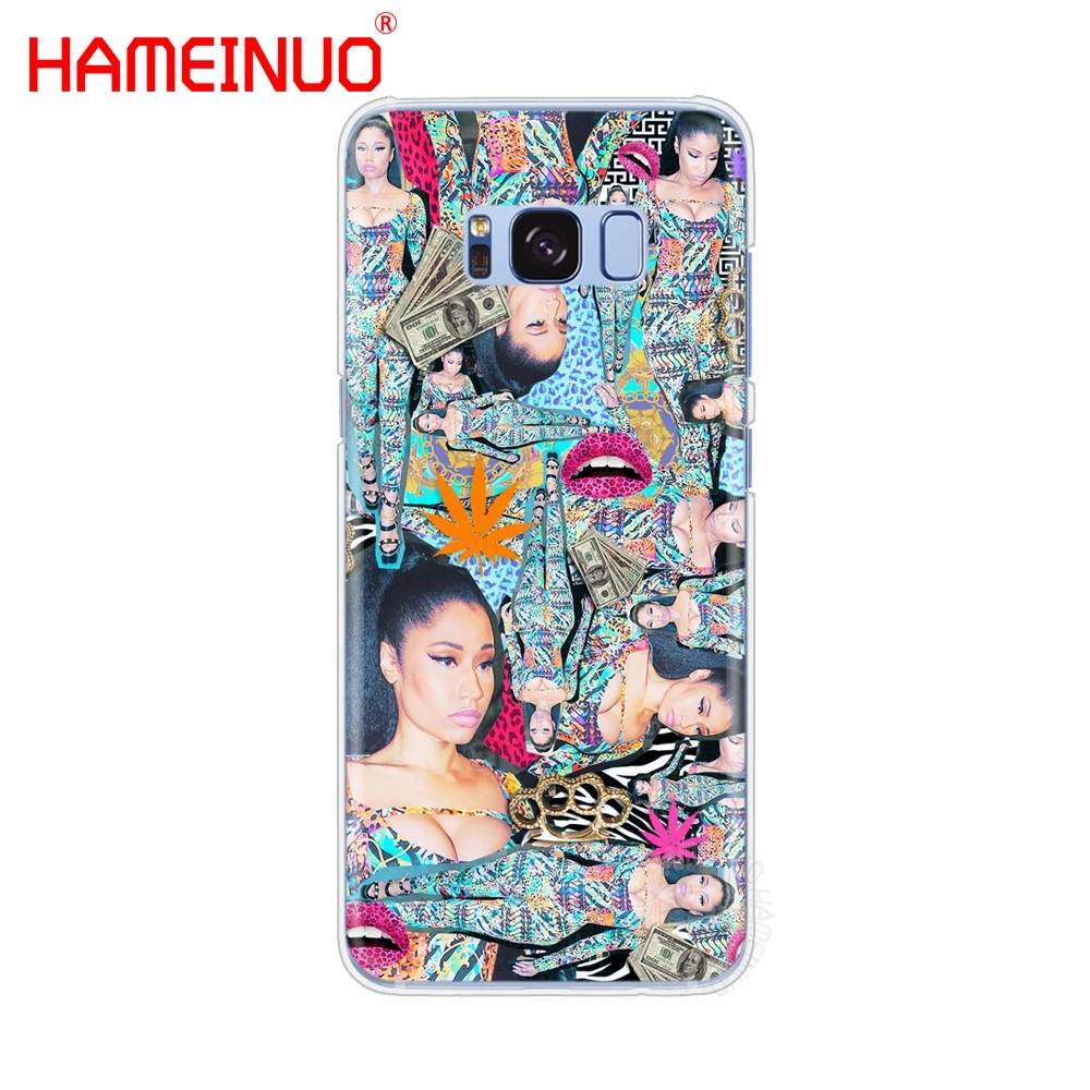 HAMEINUO Nicki Minaj Модный чехол для мобильного телефона Samsung Galaxy S9 S7 edge PLUS S8 S6 S5 S4 S3 MINI |