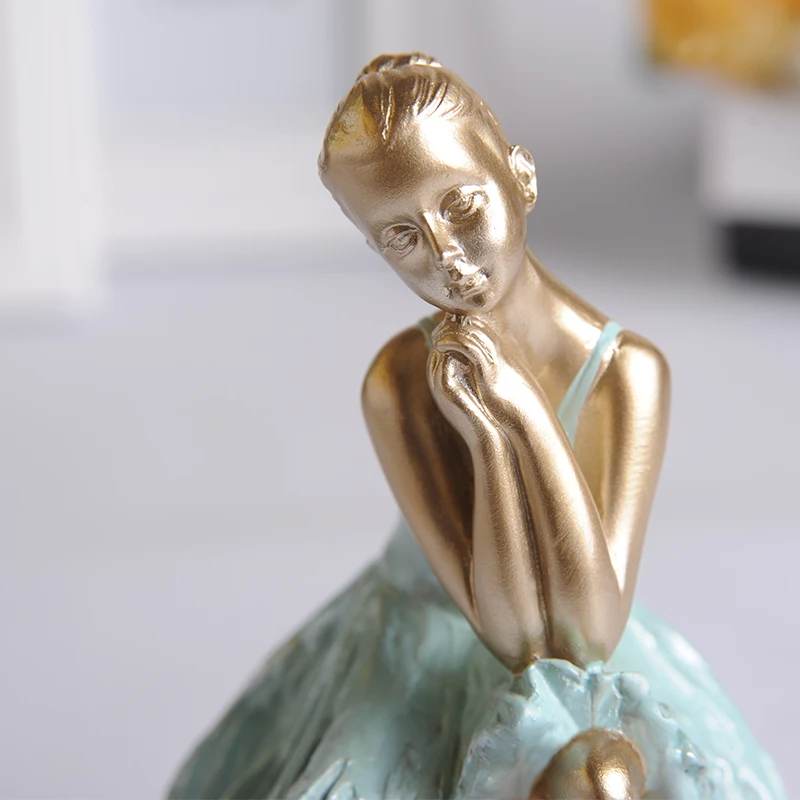 Маленькие украшения из смолы в европейском стиле украшение для гостиной дома