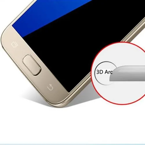 3D изогнутая поверхность прозрачное стекло для samsung Galaxy S7 edge Защитная стеклянная пленка с полным покрытием экрана для samsung Galaxy S7