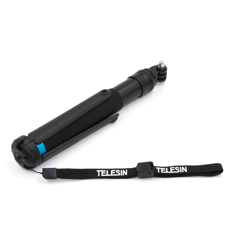 Телескопическая селфи палка выдвижной монопод + 3 сторонний штатив телефонный