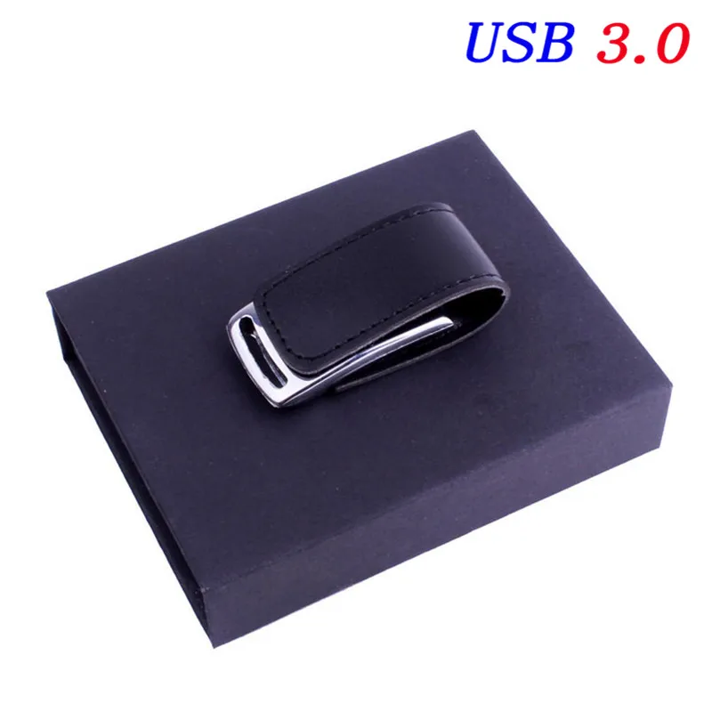 JASTER USB 3,0 цветная печать логотипа металлическая кожа 4 ГБ 8 ГБ 16 ГБ 32 ГБ 64 Гб карта памяти U диск usb+ Подарочная коробка usb флеш-накопитель - Цвет: B