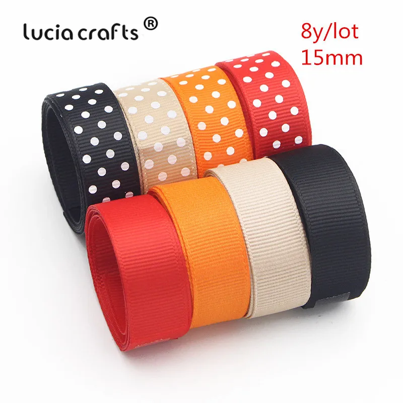 Style 3 8y Lucia crafts мульти смешанные печатные корсажные атласные ленты DIY Швейные банты для волос подарочная упаковка Рождественский ленточный аксессуар S0101 - Цвет: Style 3 8y