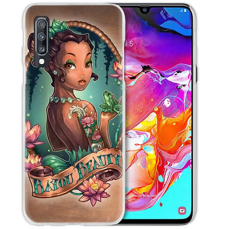 Принцесса Ариэль маленькая чехол с русалкой для samsung Galaxy M40 A50 A80 A70 A60 A40 A30 A20e A10 J4 J6 плюс J8 жесткий чехол из поликарбоната