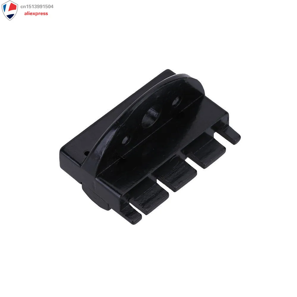 1 комплект чёрная 4-струнная мостовая система бас-гитары | Спорт и развлечения