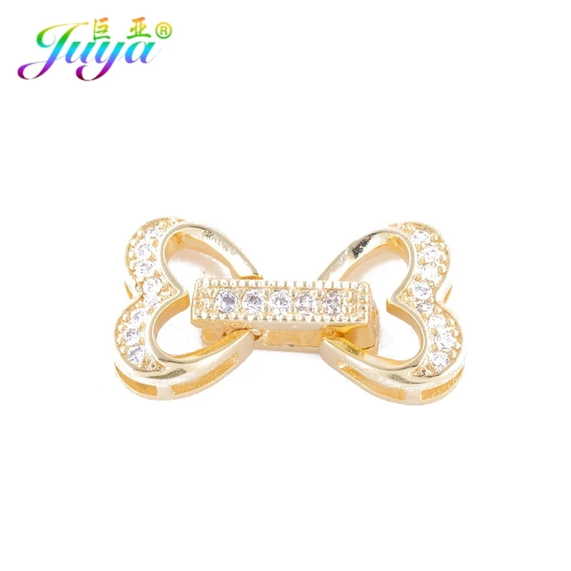 Gold Juya DIY украшения из бисера фурнитура поставки золото/серебро застежка застежки для женщин натуральные камни жемчуг Изготовление ювелирных изделий - Цвет: Gold