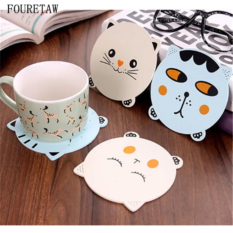 Милый креативный обеденный стол с животными и котом 1 шт. столовые приборы