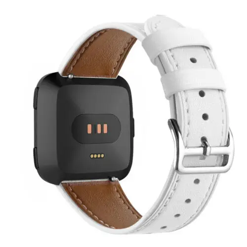 7 видов цветов роскошный ремешок для наручных часов из натуральной кожи Fitbit Versa