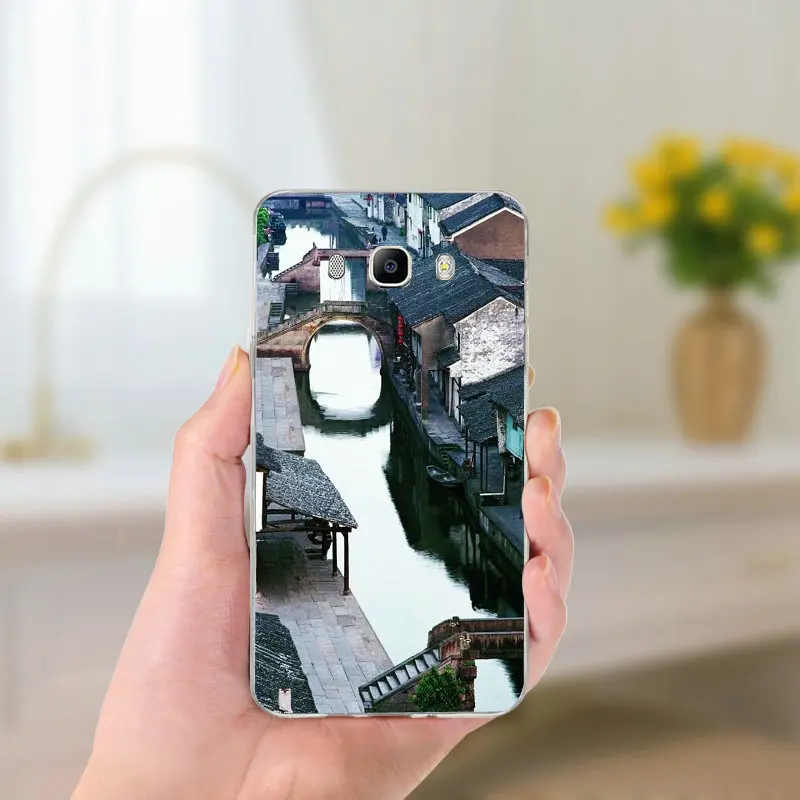 Beautiful Scenic Spots Soft TPU Silicone Mobile Phone Cases Bags for Samsung Galaxy J1 J2 J3 J5 J7 2015 2016 2017 Coque Shell | Мобильные