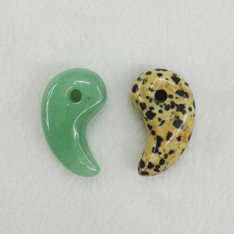 Подвеска ангельские крылья из натурального камня ожерелье для изготовления