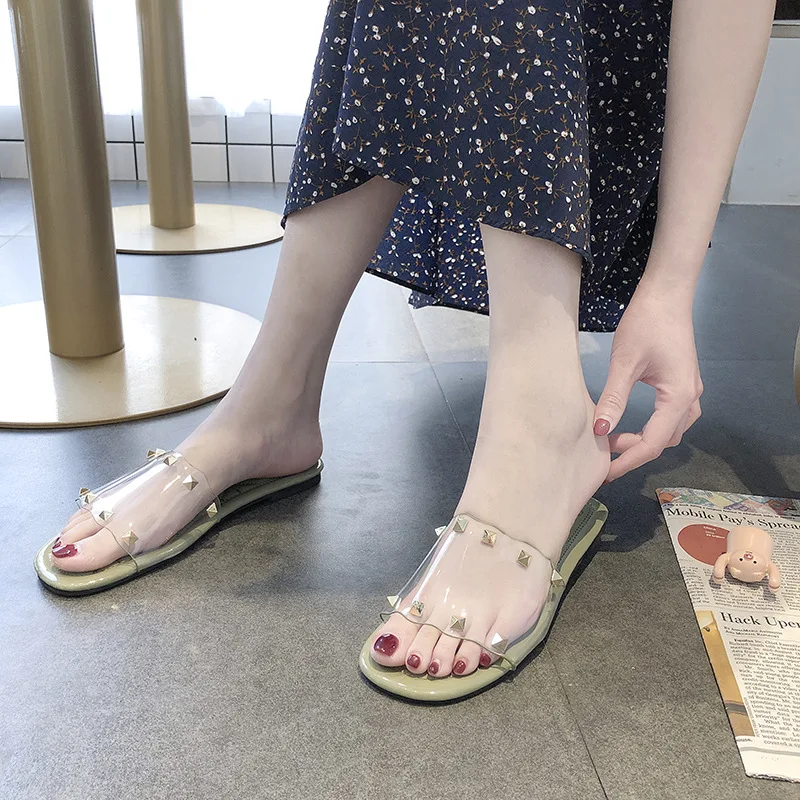 2019 г. новые летние брендовые вьетнамки женские шлепанцы на плоской подошве обувь