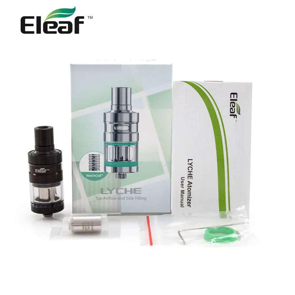 100% оригинал Eleaf LYCHE распылитель бака Ремонтопригодный резервуар пульверизатора 4