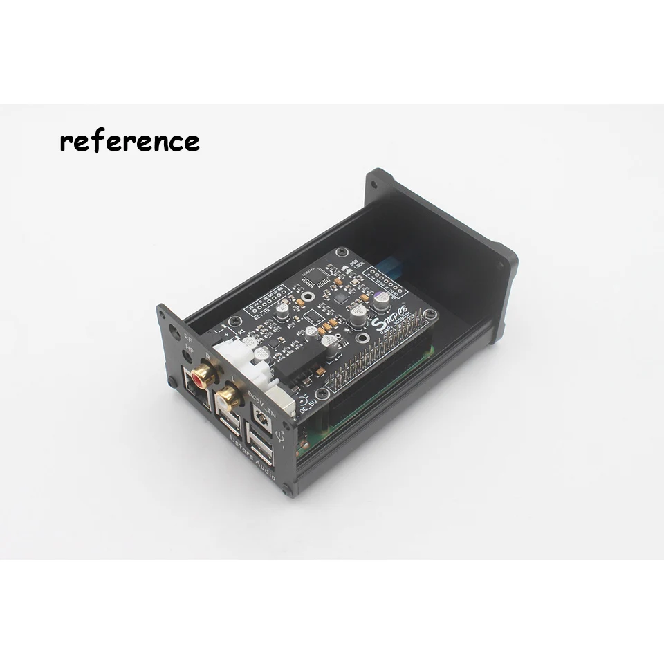 DIY комплект алюминиевый корпус для ES9038 AK4493 TDA1305T DAC Raspberry pi Raspberry Pi DAC