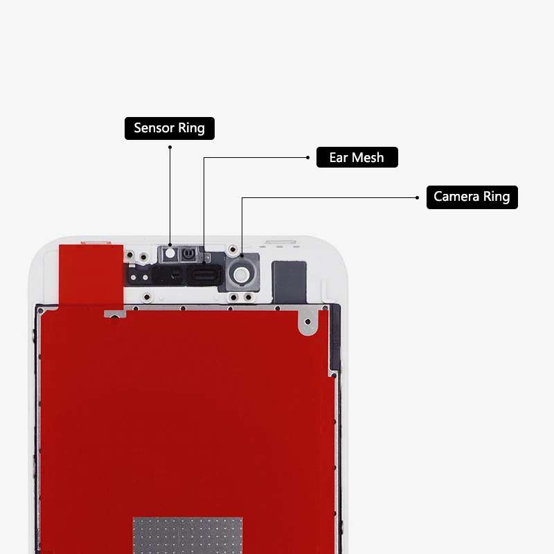 1 шт. AAA +++ качественный ЖК-дисплей для iPhone 8 сменный экран объектив Pantalla с