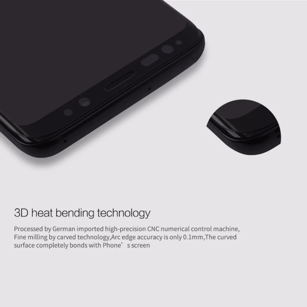 Закаленное стекло для Samsung Galaxy S9 /S9 Plus NILLKIN Amazing 3D CP + MAX Nano противоударное защитное