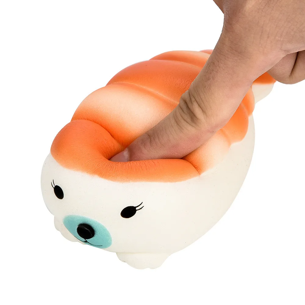 12 см сжимаемая Игрушка антистресс игрушка мягкое Jumbo суши Ароматизированная подвеска медленно поднимающаяся игрушка-антистресс декомпрессионная игрушка