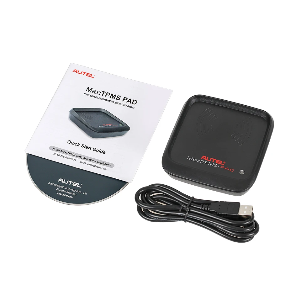 [Дистрибьютор autel] autel MaxiTPMS PAD TPMS сенсор Программирование аксессуар устройства и mx