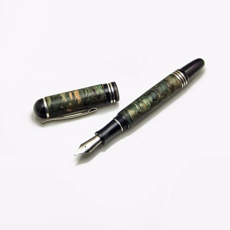 

Solid Wood Fountain Pen Deluxe Hand Made Antique Fountain Pen Winston Churchill's Pen Birthday Gift Writing Pen