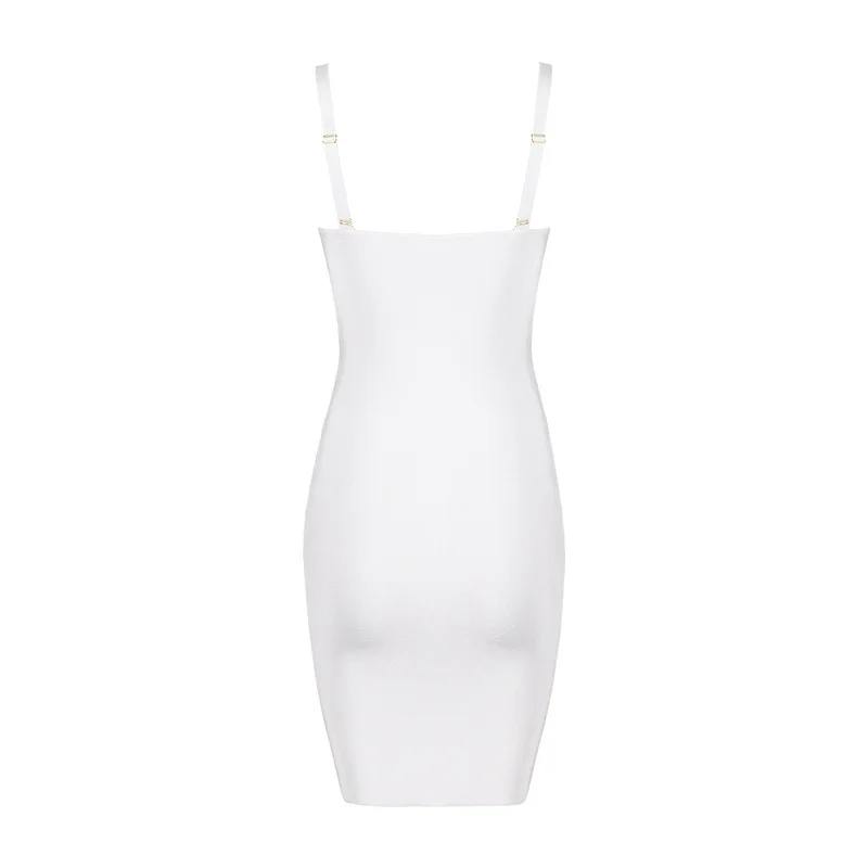 Новинка 2017 года черный белый цвет Спагетти ремень v-образным вырезом спереди на