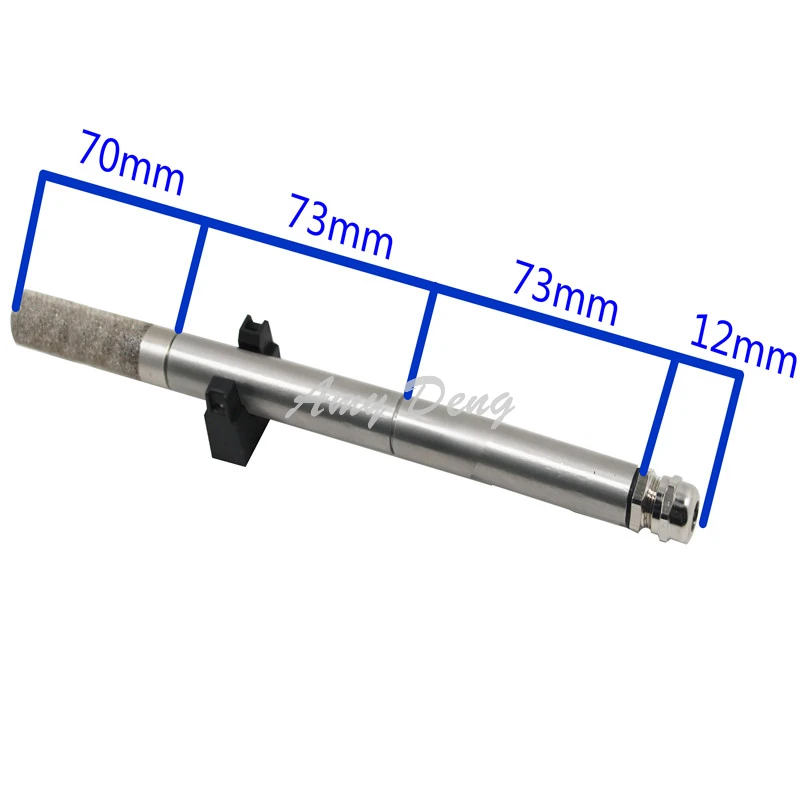 Датчик температуры и влажности металлический корпус с длинным стержнем высокой