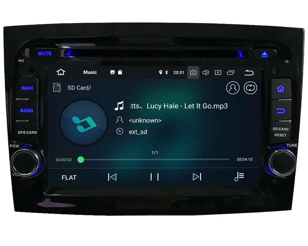 KLYDE " Восьмиядерный 4G wifi Android 8,0 4 Гб ОЗУ 32 Гб ПЗУ автомобильный DVD мультимедийный плеер радио gps навигация для Fiat Doblo