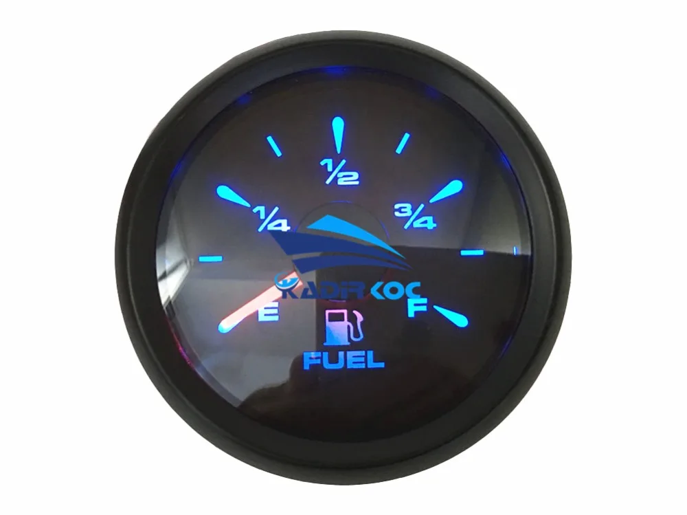 Упаковка из 1 52 мм указка уровня топлива E-F измерители уровня топлива 0-190ohm 240-33ohm водонепроницаемый датчик уровня топлива для авто лодки