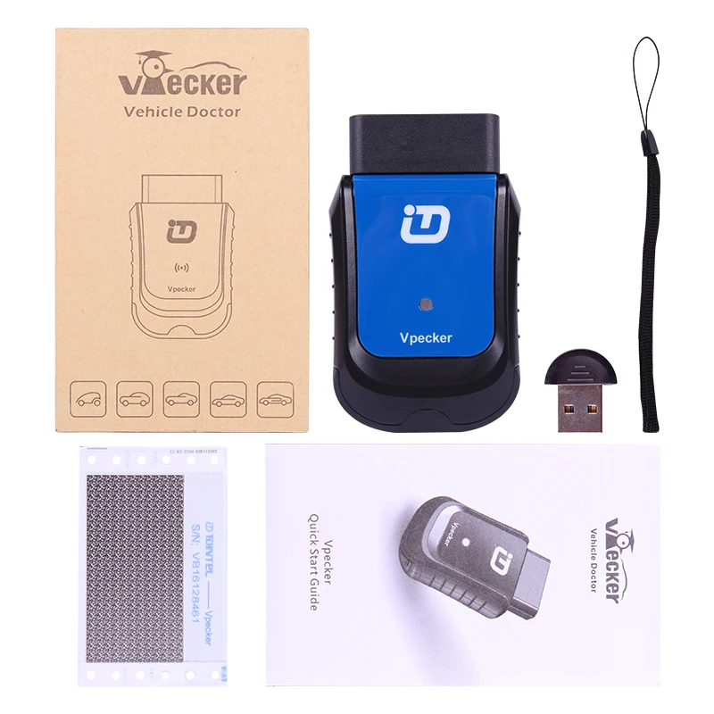 VPECKER Easydiag функция X431 Idiag EasyDiag Поддержка WINDOWS Systerm OBD2 16 контактный разъем Bluetooth