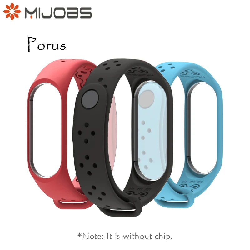 Оригинальный ремешок Mijobs для Xiaomi Mi Band 3/4 несколько браслетов сменные красивые и