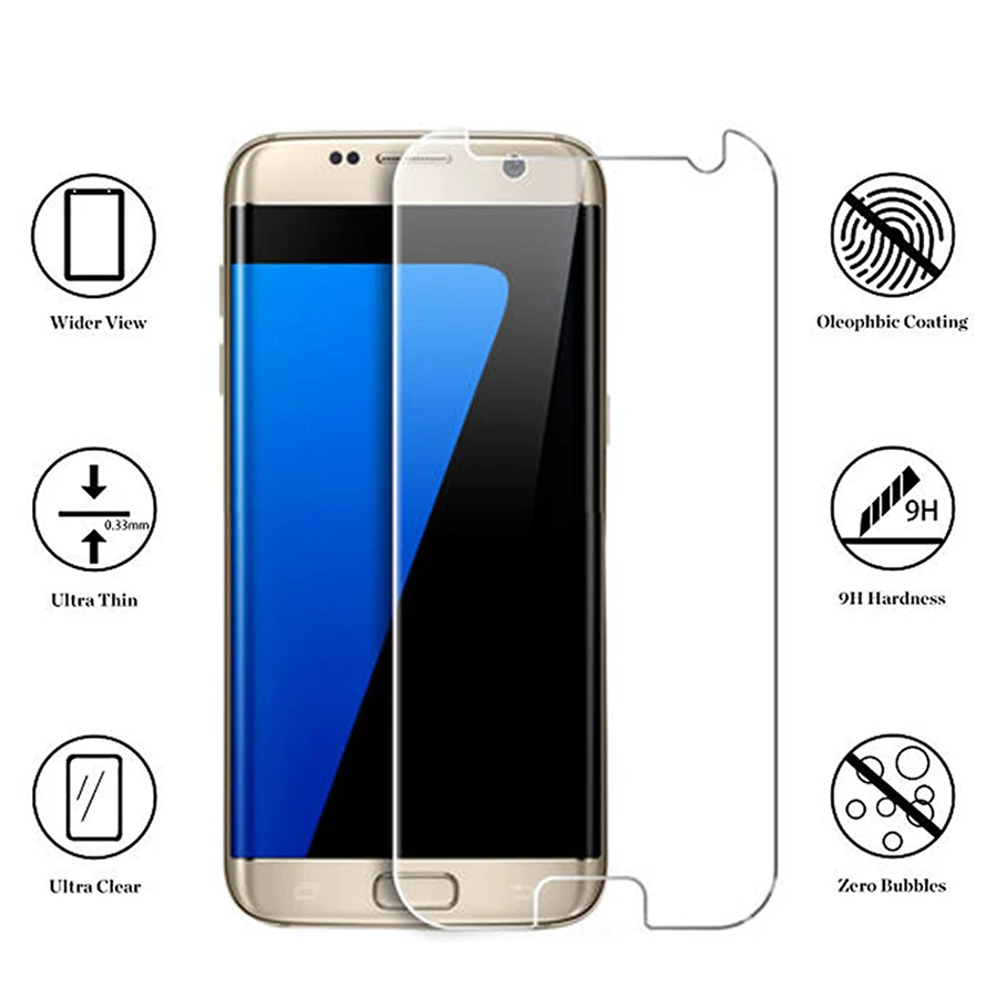 protective glass for samsung s 6 7 glas s3 s4 s5 s6 s7 mini screenprotector sansung galaxy S 5 4 3 film 7s 6s 5s S7562 | Мобильные