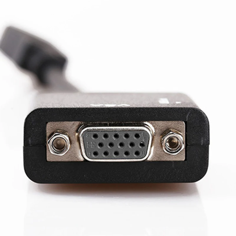 HD hdmi to vga Conversion audio transfer cable HDMI VGA adapter optical display port dvi mixer for tv box | Электроника