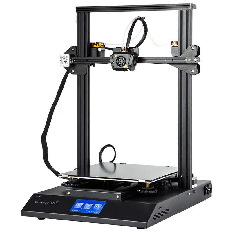 Горячая CREALITY CR-X 3D-принтер, многоцветная печать, Набор для творчества, сенсорный экран, двойной охлаждающий веер, 3D-принтер